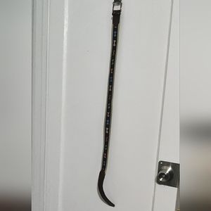 CAE vintage canvas bowtie belt 39 inches